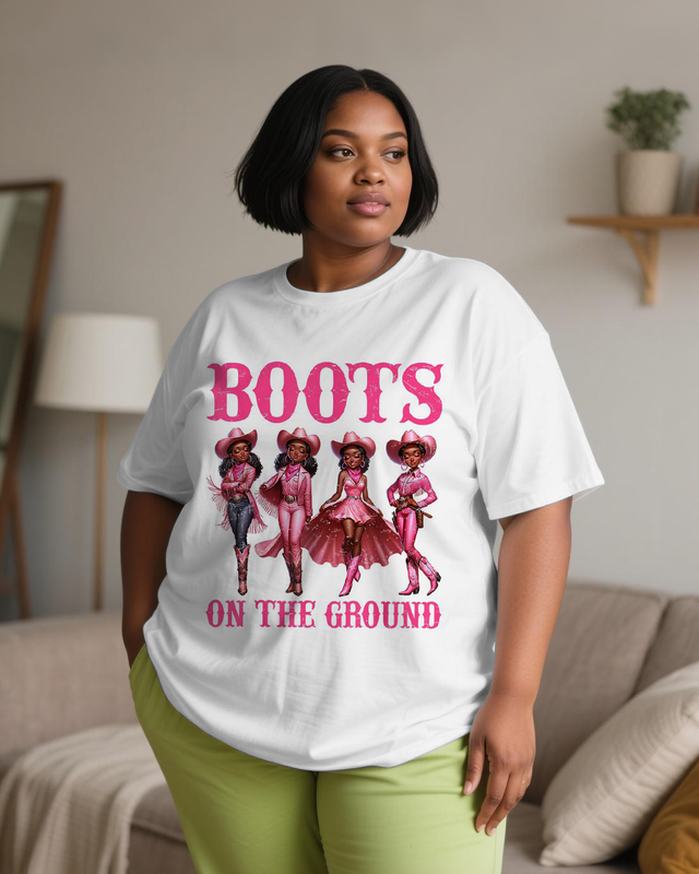 black girl Women's Plus Size T-shirts