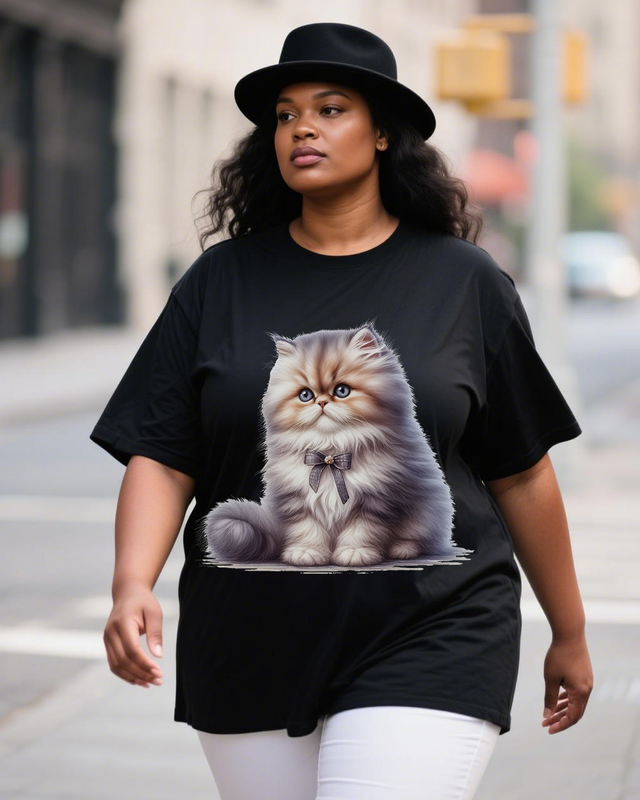 Adorable pets Women's Plus Size T-shirts