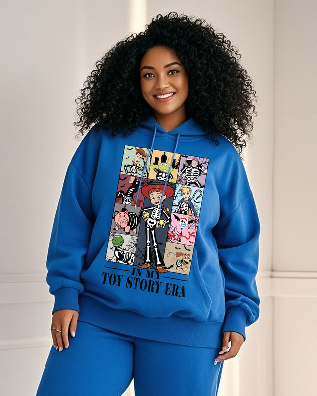 Women's Plus Size  Long Sleeve Hoodie