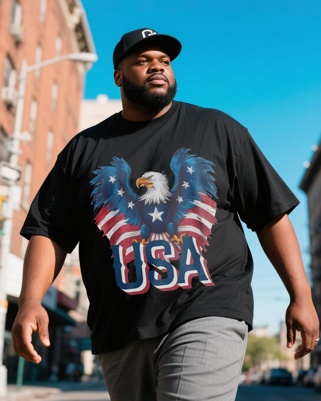 The Fourth of July Plus Size Short Sleeve T-Shirt