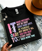 It's Okay To...(Distressed Design)