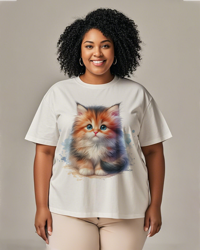 Adorable pets Women's Plus Size T-shirts