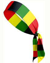 Reggae Afro-Color Longline Headband