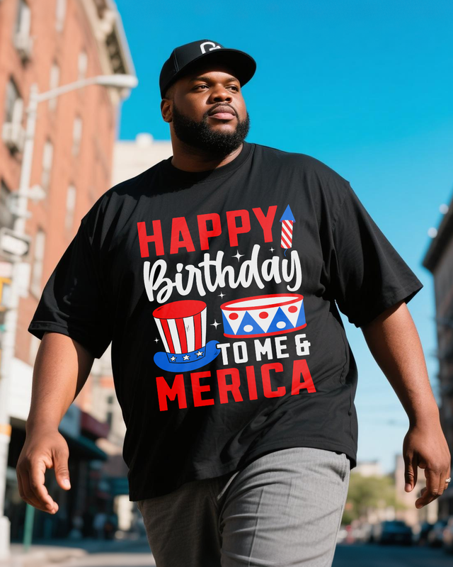 The Fourth of July Plus Size Short Sleeve T-Shirt