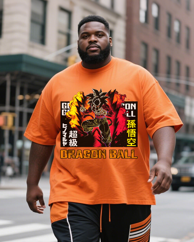 Dragon Ball Plus Size Short Sleeve T-Shirt