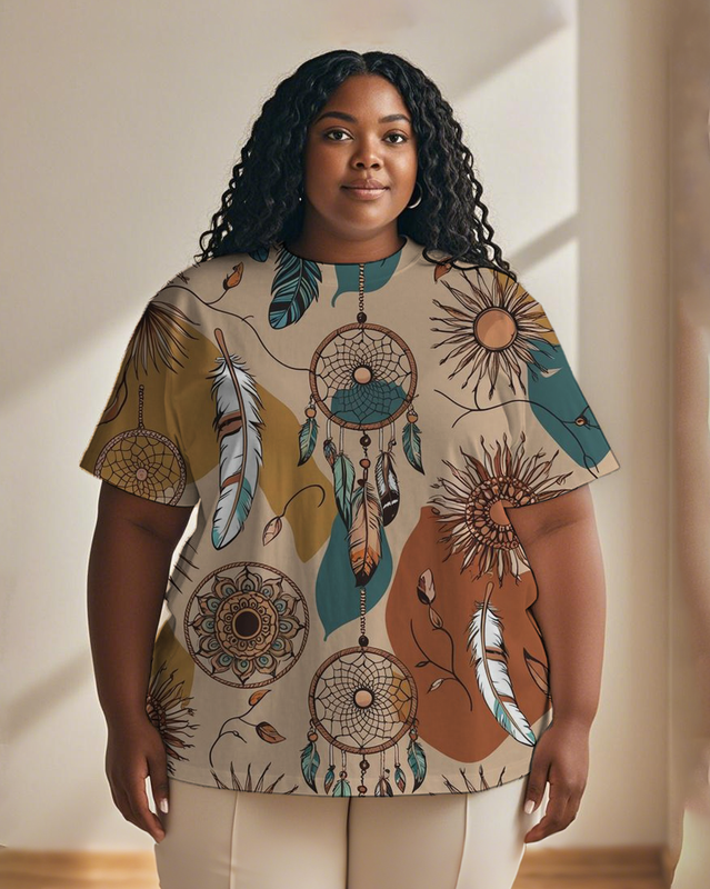 African elements Women's Plus Size T-shirts