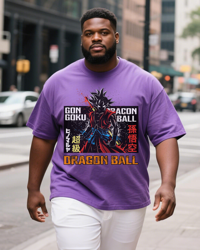 Dragon Ball Plus Size Short Sleeve T-Shirt