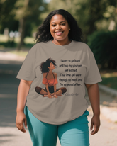 black girl Women's Plus Size T-shirts