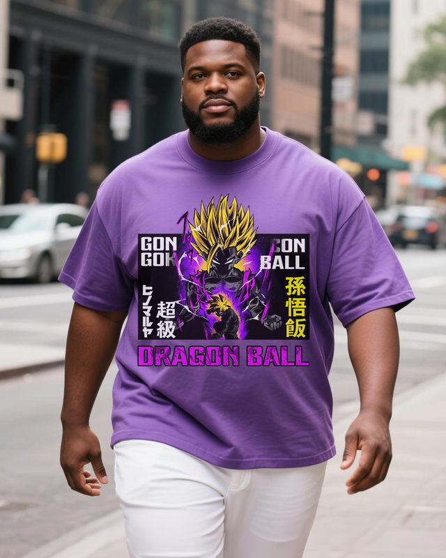 Dragon Ball Plus Size Short Sleeve T-Shirt