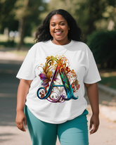 black girl Women's Plus Size T-shirts