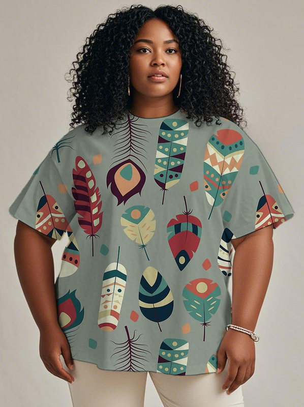 African elements Women's Plus Size T-shirts