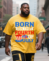 The Fourth of July Plus Size Short Sleeve T-Shirt