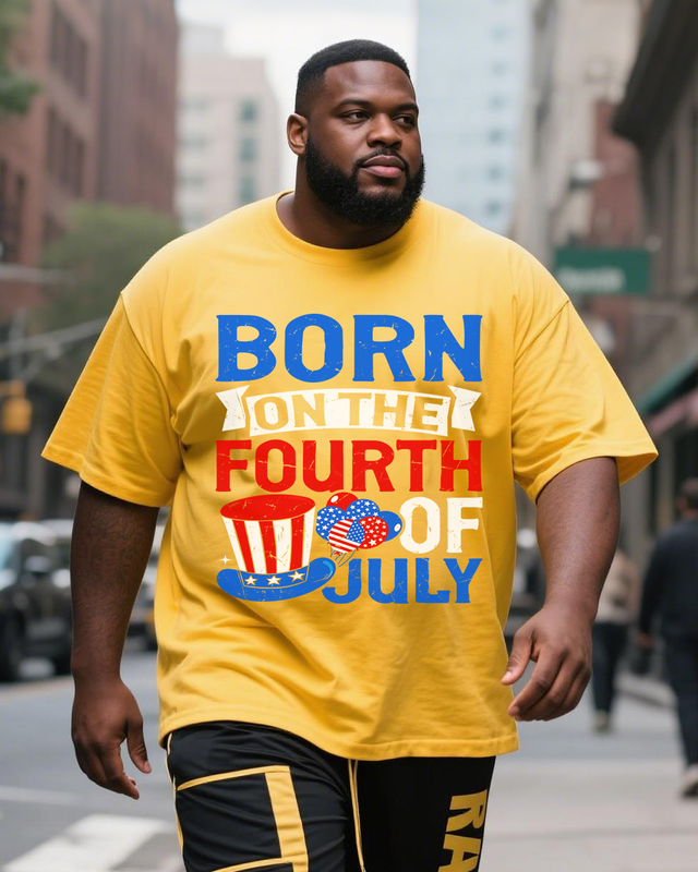 The Fourth of July Plus Size Short Sleeve T-Shirt