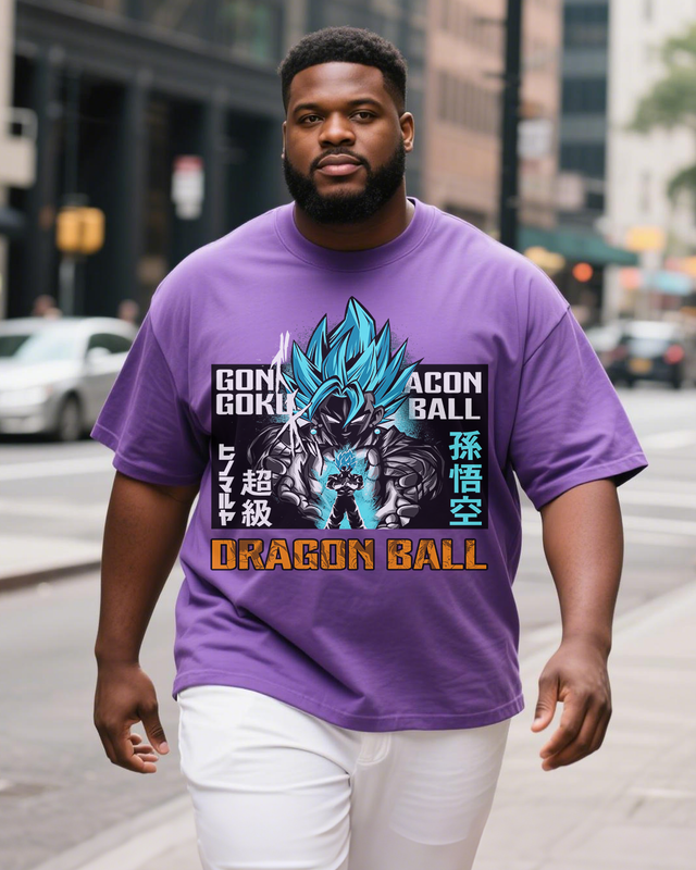 Dragon Ball Plus Size Short Sleeve T-Shirt