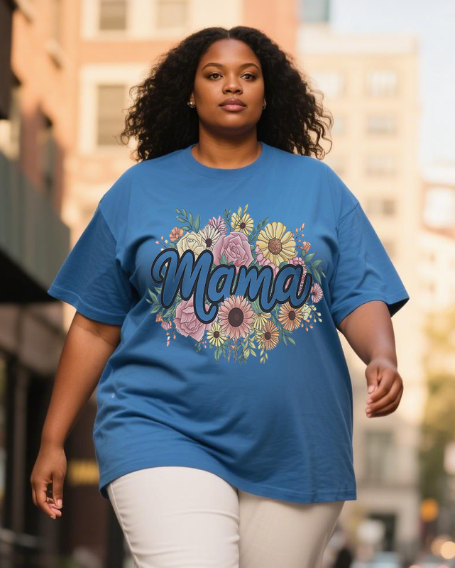 Mother's Day Women's Plus Size T-shirts