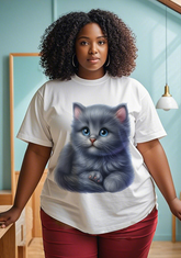 Adorable pets Women's Plus Size T-shirts
