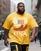 The Fourth of July Plus Size Short Sleeve T-Shirt