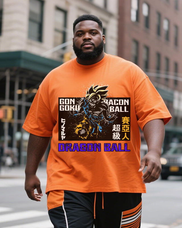 Dragon Ball Plus Size Short Sleeve T-Shirt