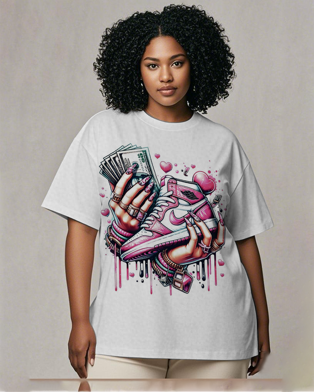 black girl Women's Plus Size T-shirts