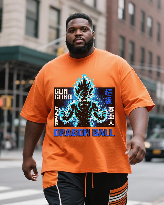 Dragon Ball Plus Size Short Sleeve T-Shirt