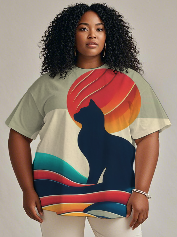 African elements Women's Plus Size T-shirts