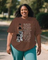 black girl Women's Plus Size T-shirts