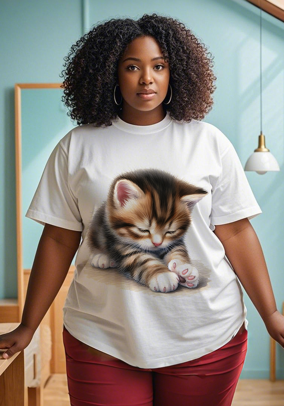 Adorable pets Women's Plus Size T-shirts