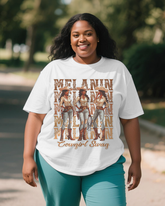 black girl Women's Plus Size T-shirts