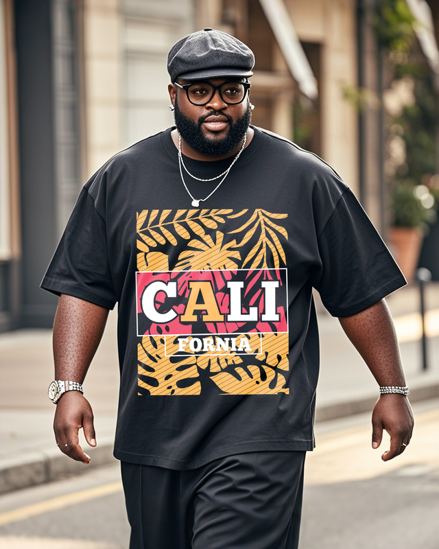 Men's Plus Size Short Sleeve T-Shirt