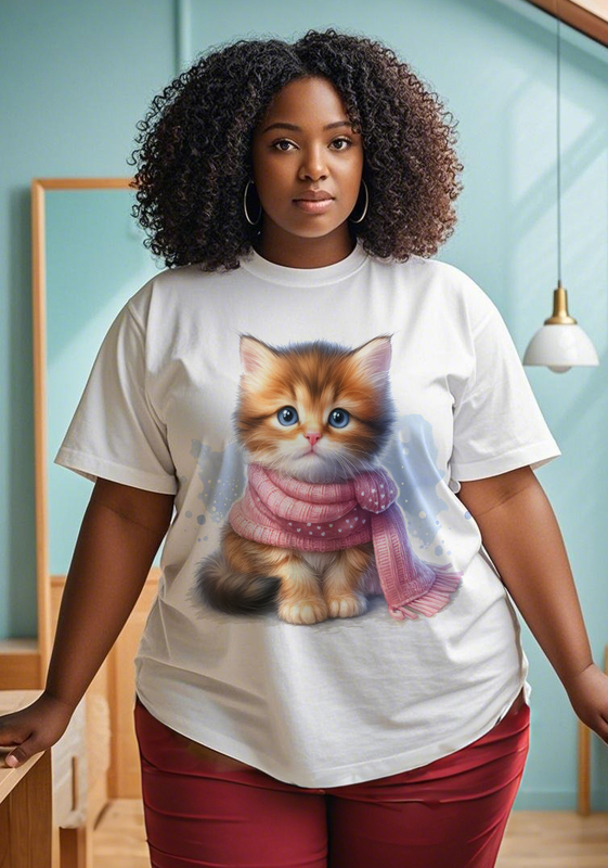 Adorable pets Women's Plus Size T-shirts
