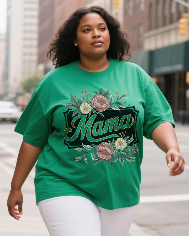 Mother's Day Women's Plus Size T-shirts
