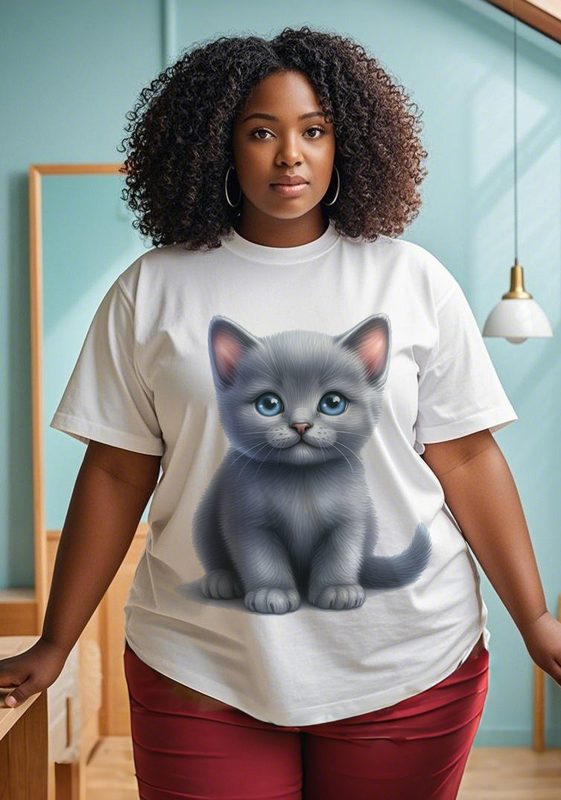 Adorable pets Women's Plus Size T-shirts