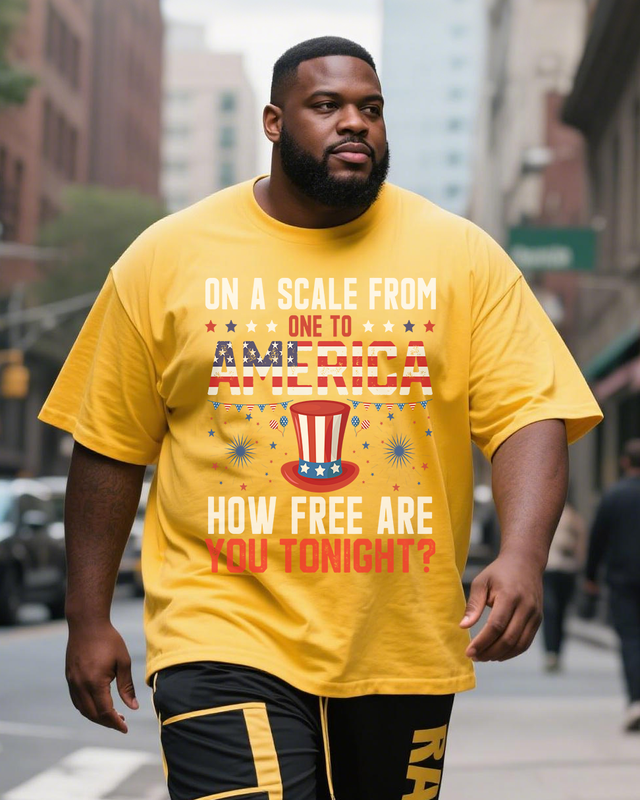 The Fourth of July Plus Size Short Sleeve T-Shirt