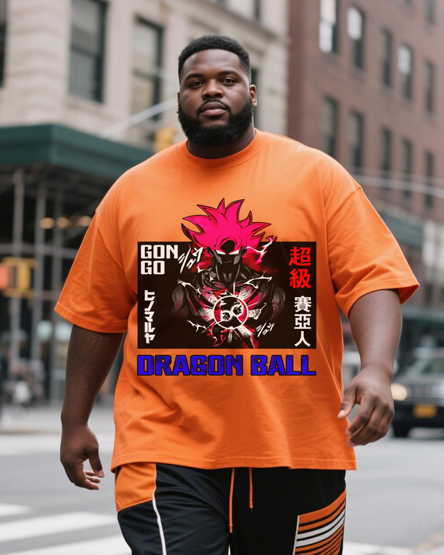 Dragon Ball Plus Size Short Sleeve T-Shirt