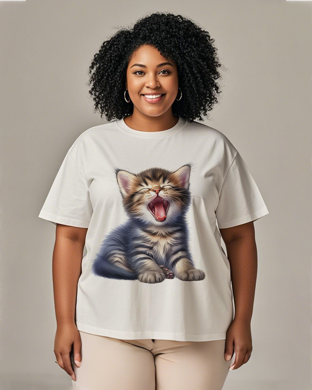 Adorable pets Women's Plus Size T-shirts