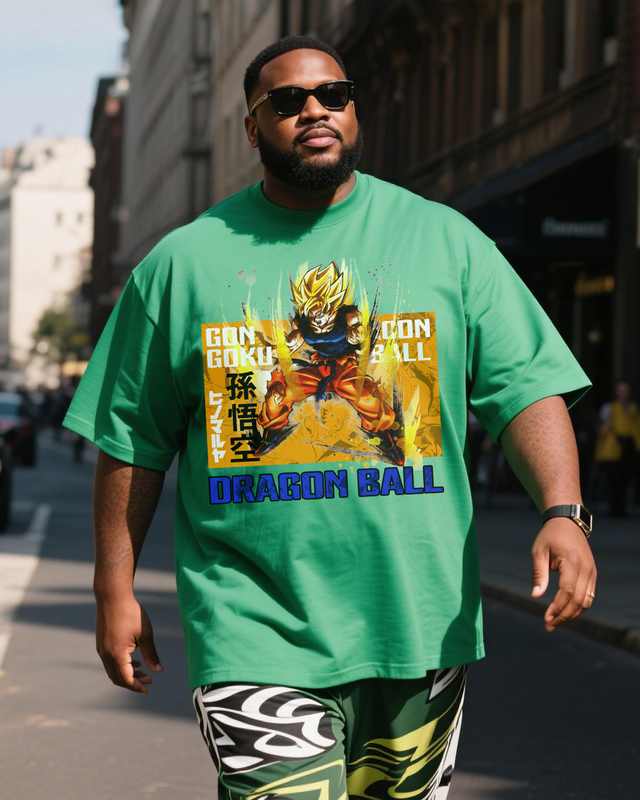 Dragon Ball Plus Size Short Sleeve T-Shirt
