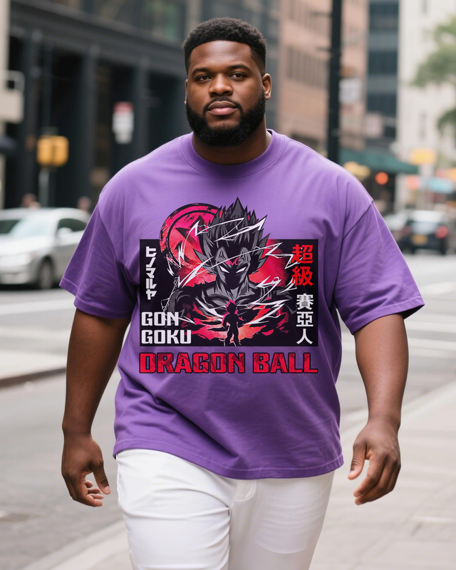Dragon Ball Plus Size Short Sleeve T-Shirt