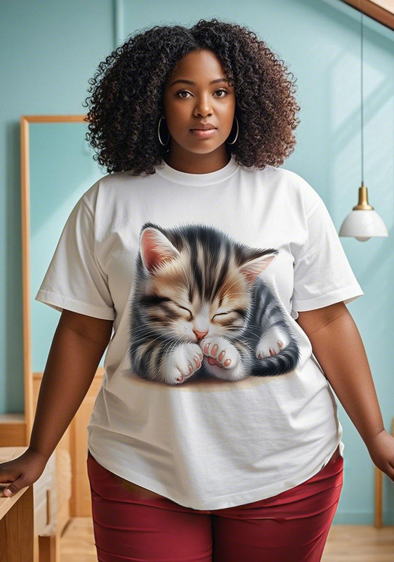 Adorable pets Women's Plus Size T-shirts
