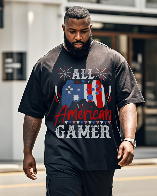 The Fourth of July Plus Size Short Sleeve T-Shirt