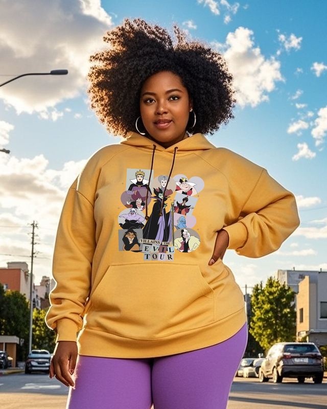 Women's Plus Size  Long Sleeve Hoodie