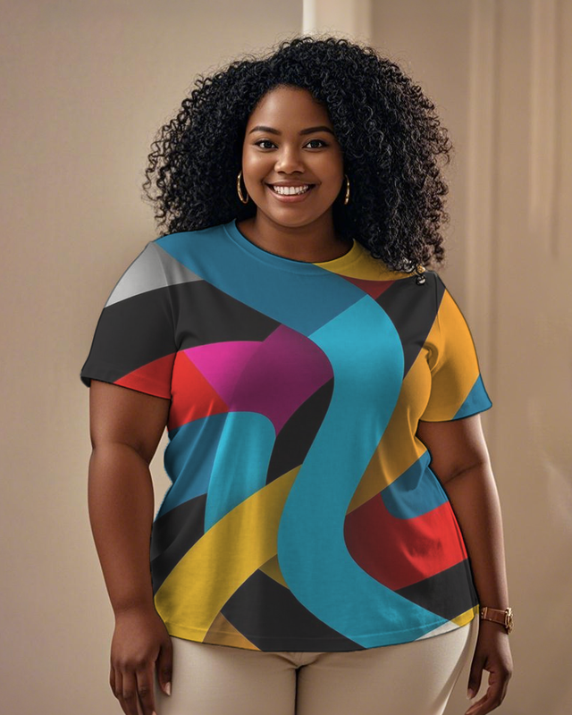 African elements Women's Plus Size T-shirts