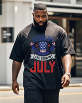 The Fourth of July Plus Size Short Sleeve T-Shirt