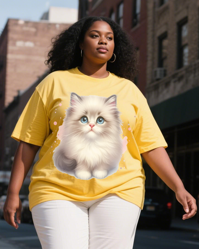 Adorable pets Women's Plus Size T-shirts