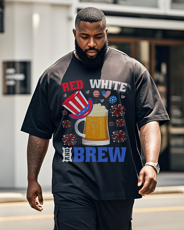 The Fourth of July Plus Size Short Sleeve T-Shirt