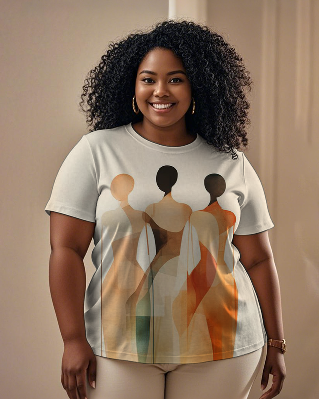 African elements Women's Plus Size T-shirts