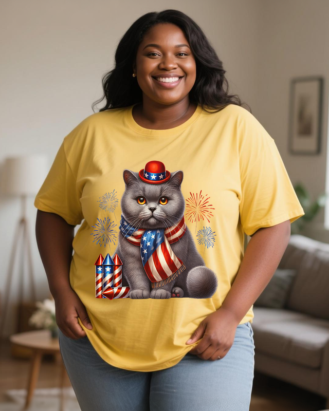 The Fourth of July Women's Plus Size T-shirts