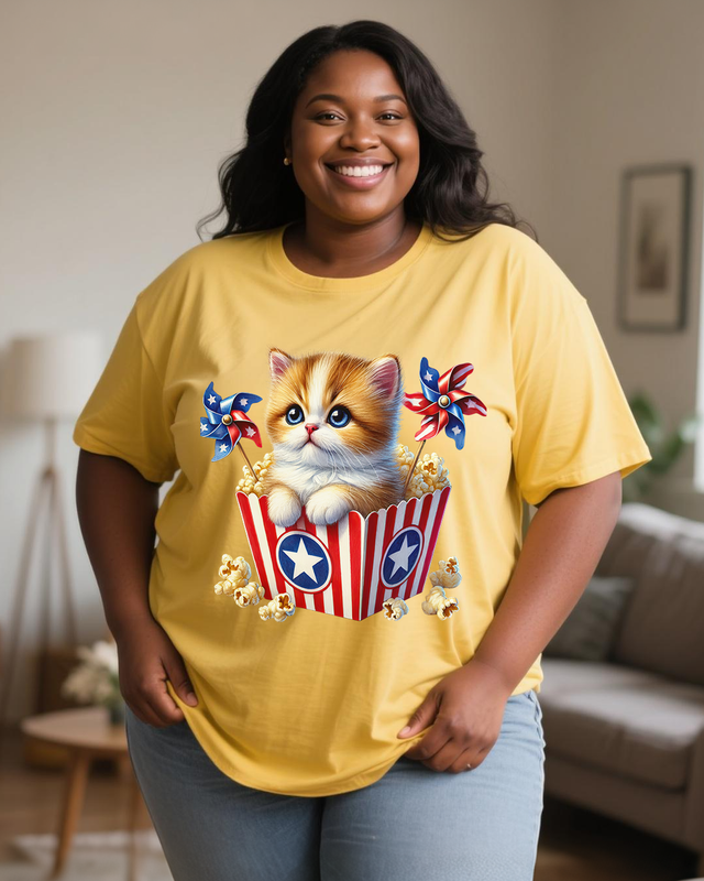 The Fourth of July Women's Plus Size T-shirts