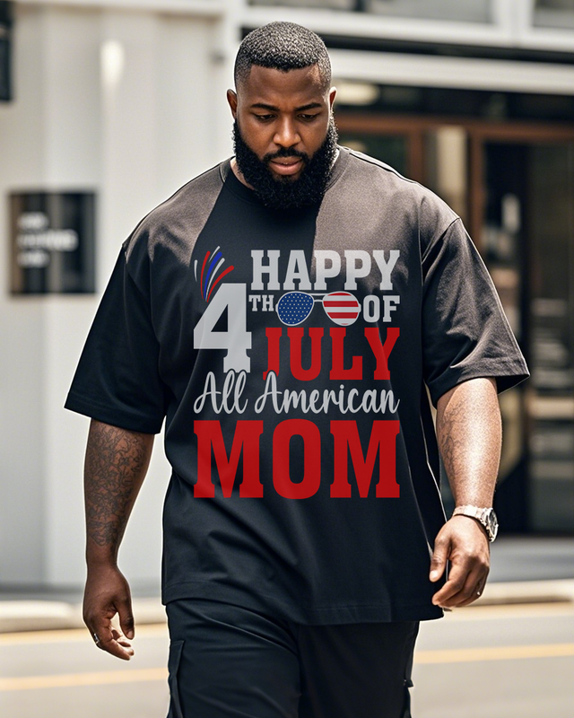 The Fourth of July Plus Size Short Sleeve T-Shirt
