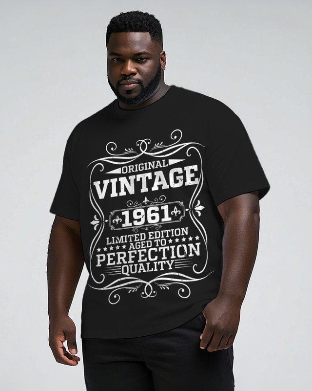 War - themed Silhouettes  Men's Plus Size Short Sleeve T-Shirt