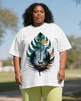 black girl Women's Plus Size T-shirts